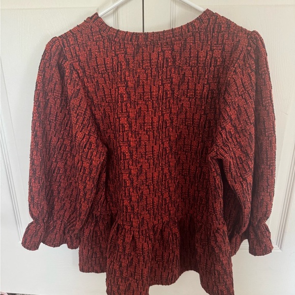 NWT Anthropologie Ro & De Perette Peplum Top Size small - Picture 4 of 8